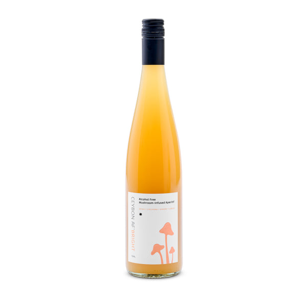 Bright AF: Alcohol-Free, Mushroom-Infused Aperitif