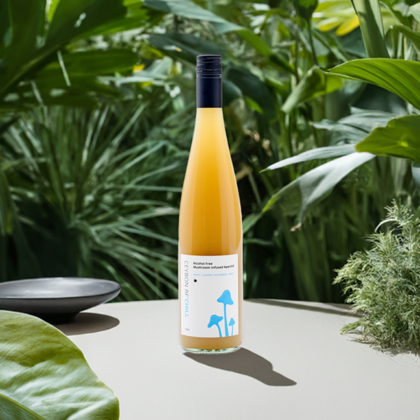 Chill AF: Alcohol-Free, Mushroom-Infused Aperitif